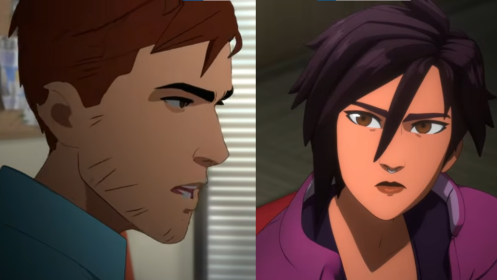 Does Invisigal die or survive in Dispatch game story