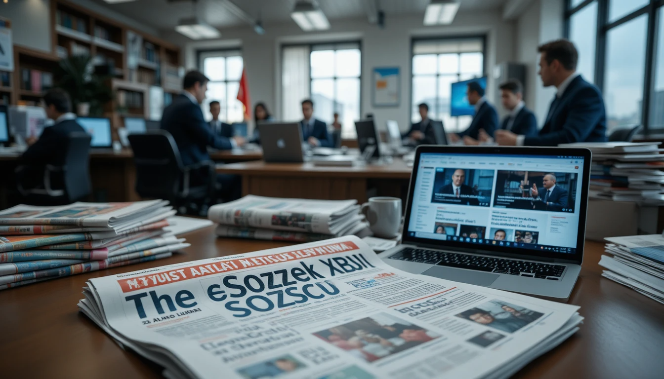 Ksözcü newspaper front page coverage in Turkey