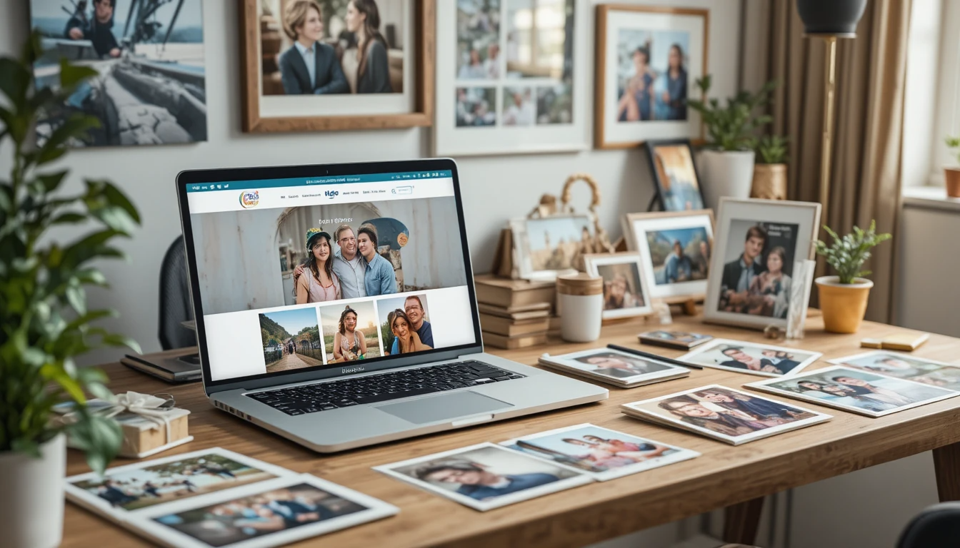 Personalized photo prints and custom framed gifts from TributePrintedPics