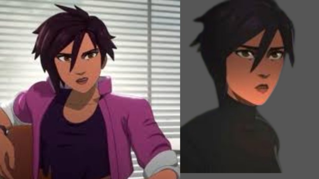 Dispatch Invisible Girl performing a stealth mission in the game