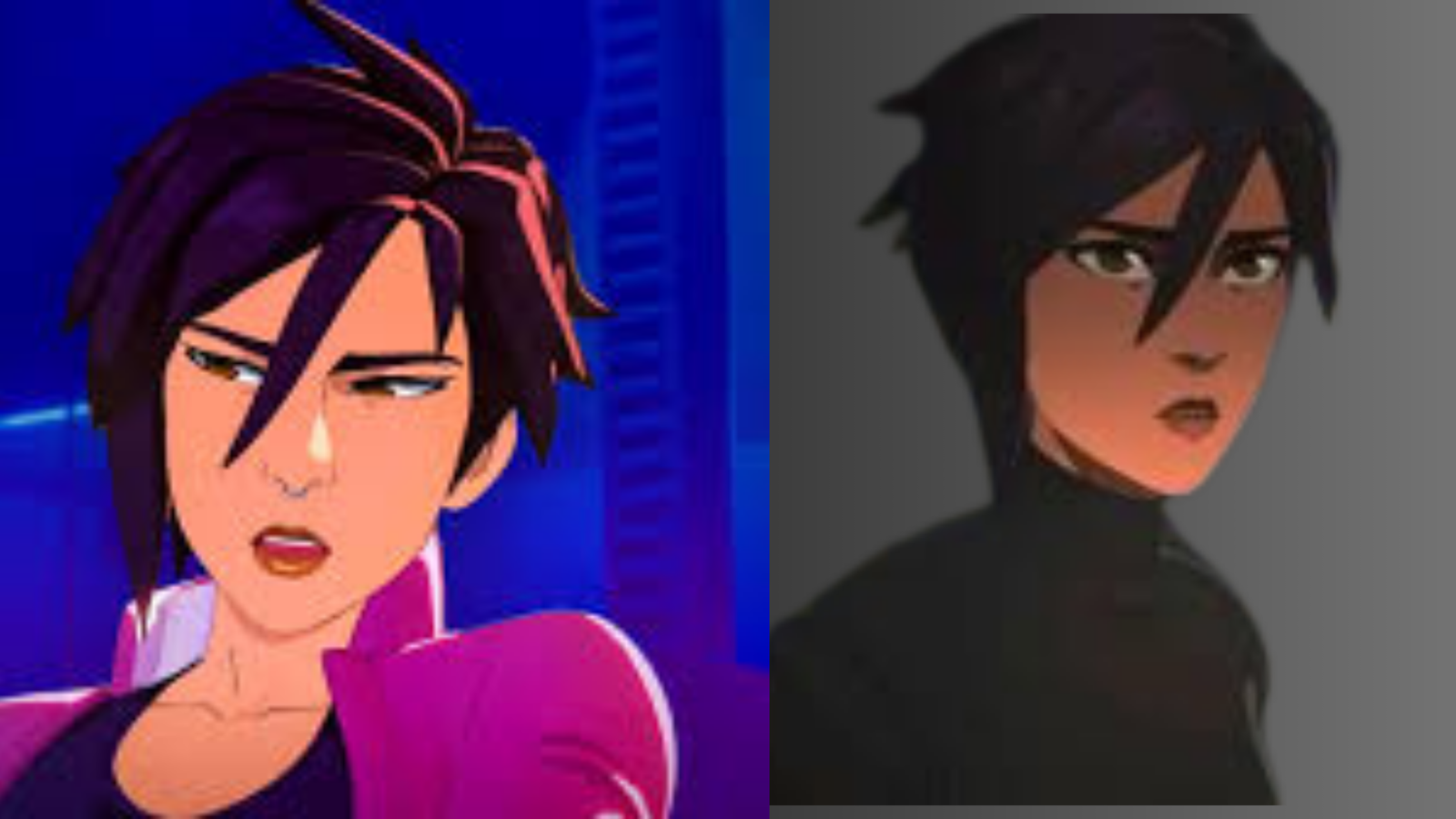 Invisible hero Dispatch Invisible Girl sneaking through a mission level