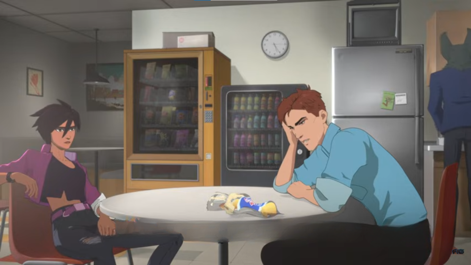 does invisigal like robert​ emotional scene together