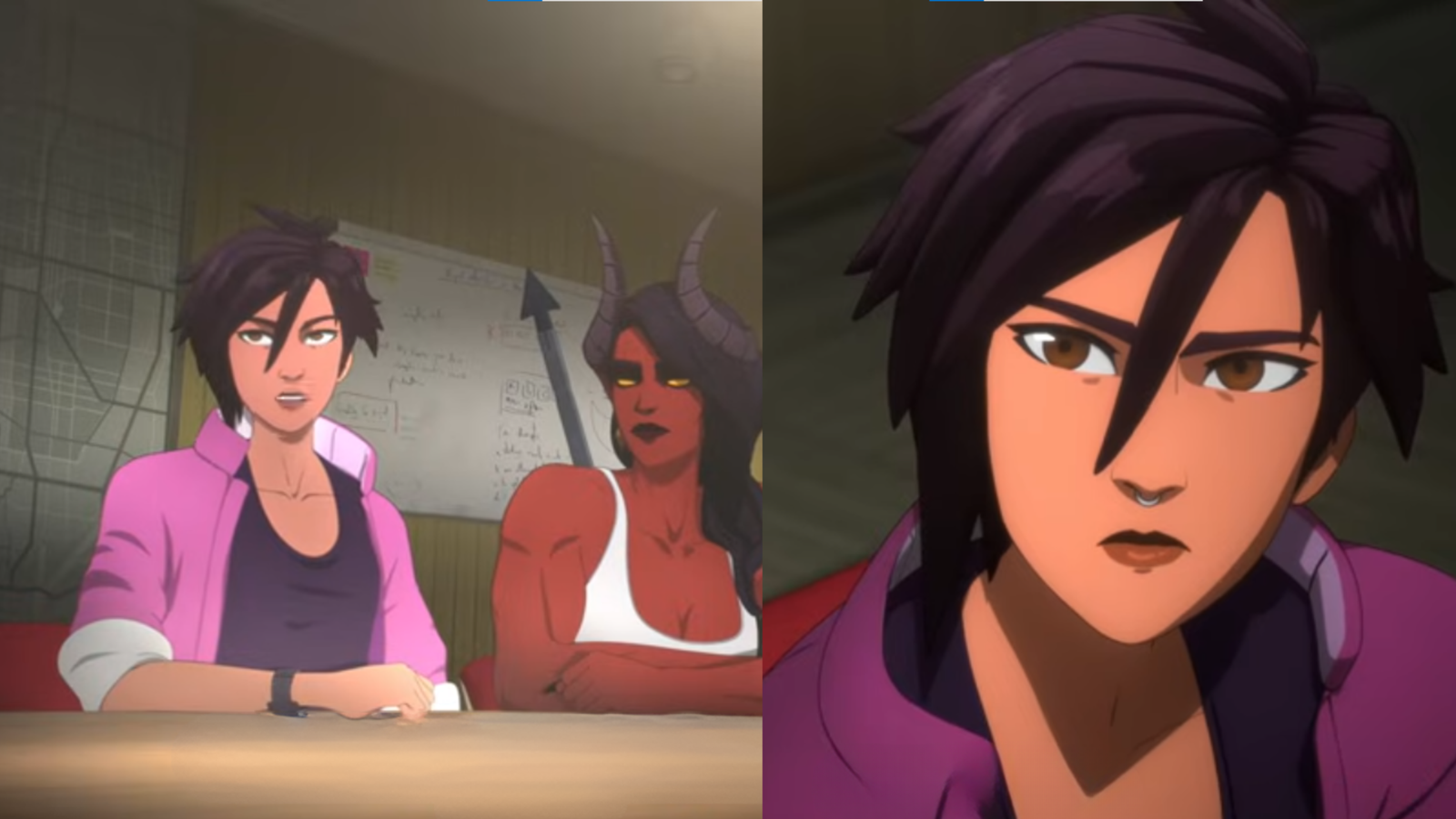 Invisigal using invisibility powers during stealth mission