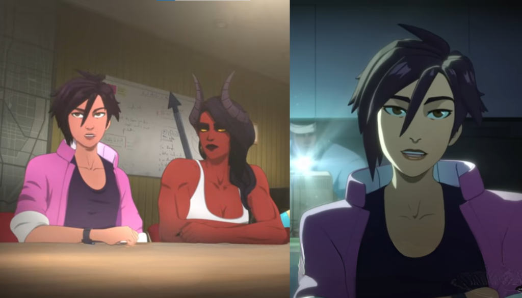 how old is Invisigal Dispatch character profile and age details