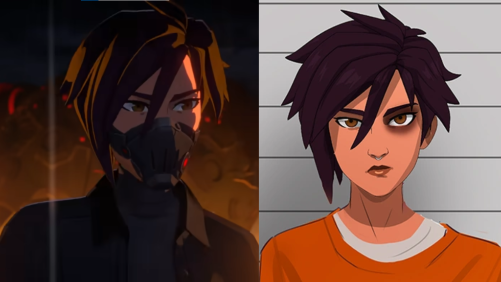 Key moment from Dispatch highlighting whether Invisigal is evil