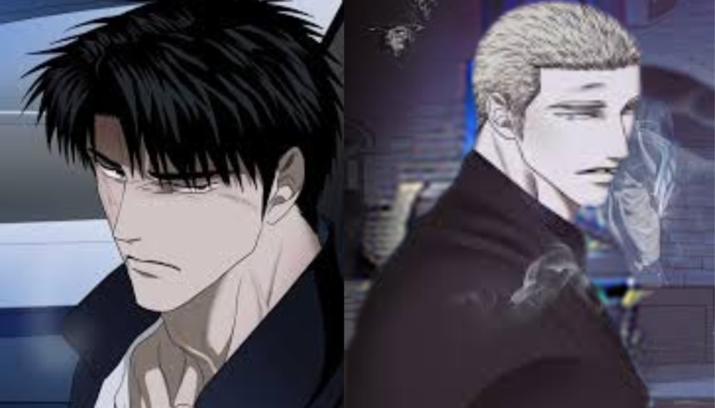 Cover image of Shutline BL manhwa showing main characters.