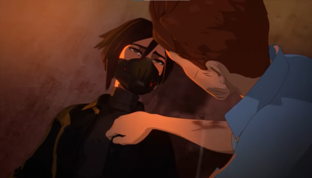 Dramatic moment in Dispatch asking does Invisigal die in Dispatch