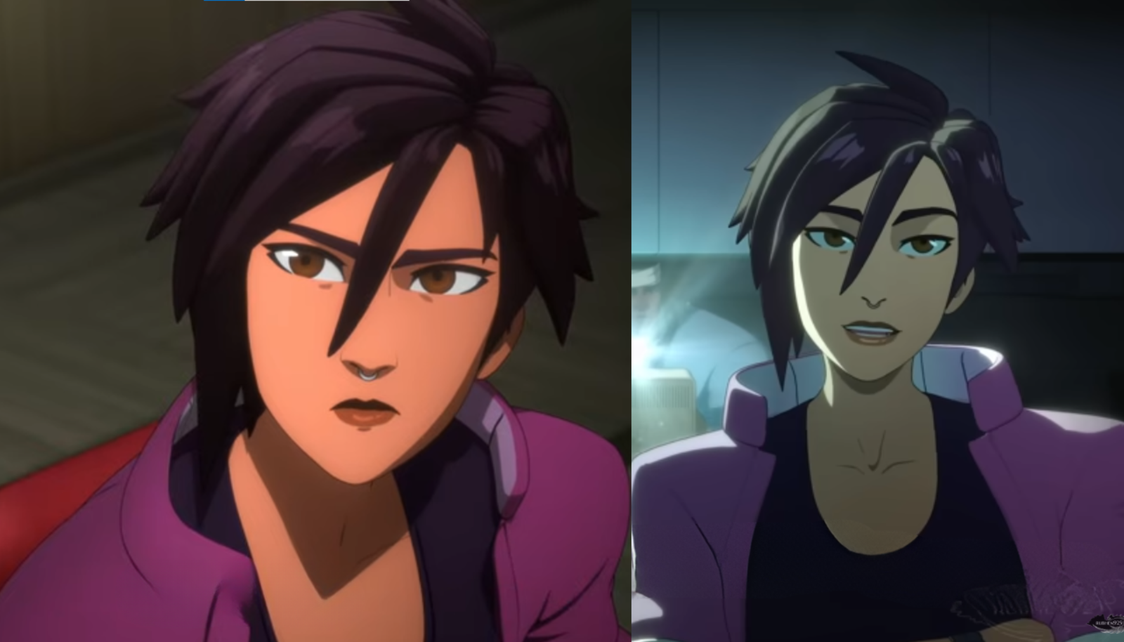 “how old is Invisigal Dispatch main character profile illustration