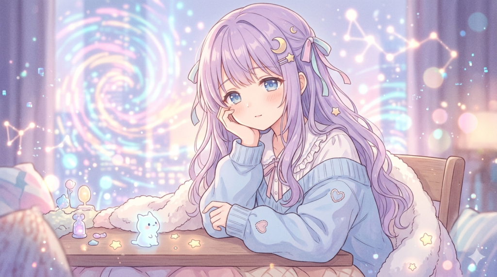 Dojen Moe fan art featuring emotional anime character design