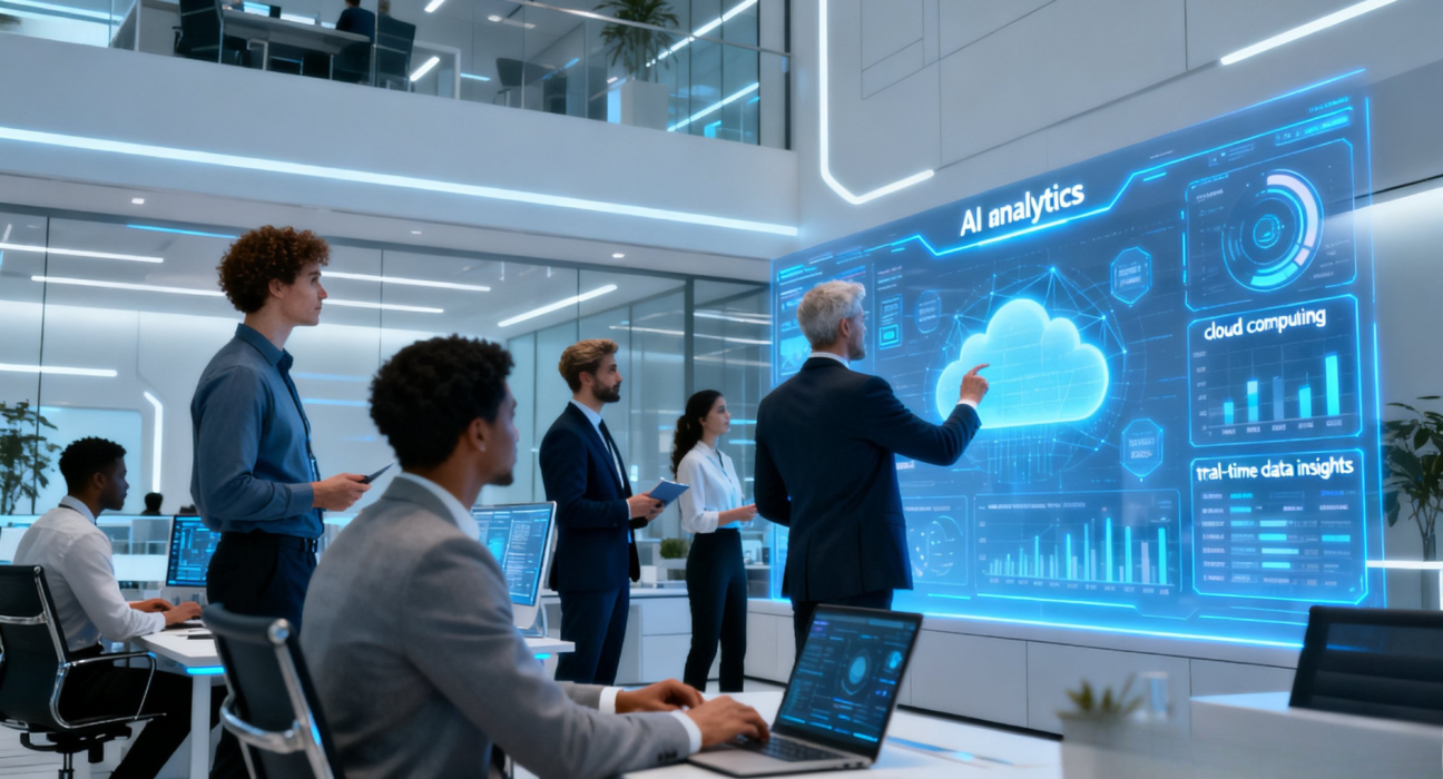 Erpoz business platform digital transformation and analytics dashboard