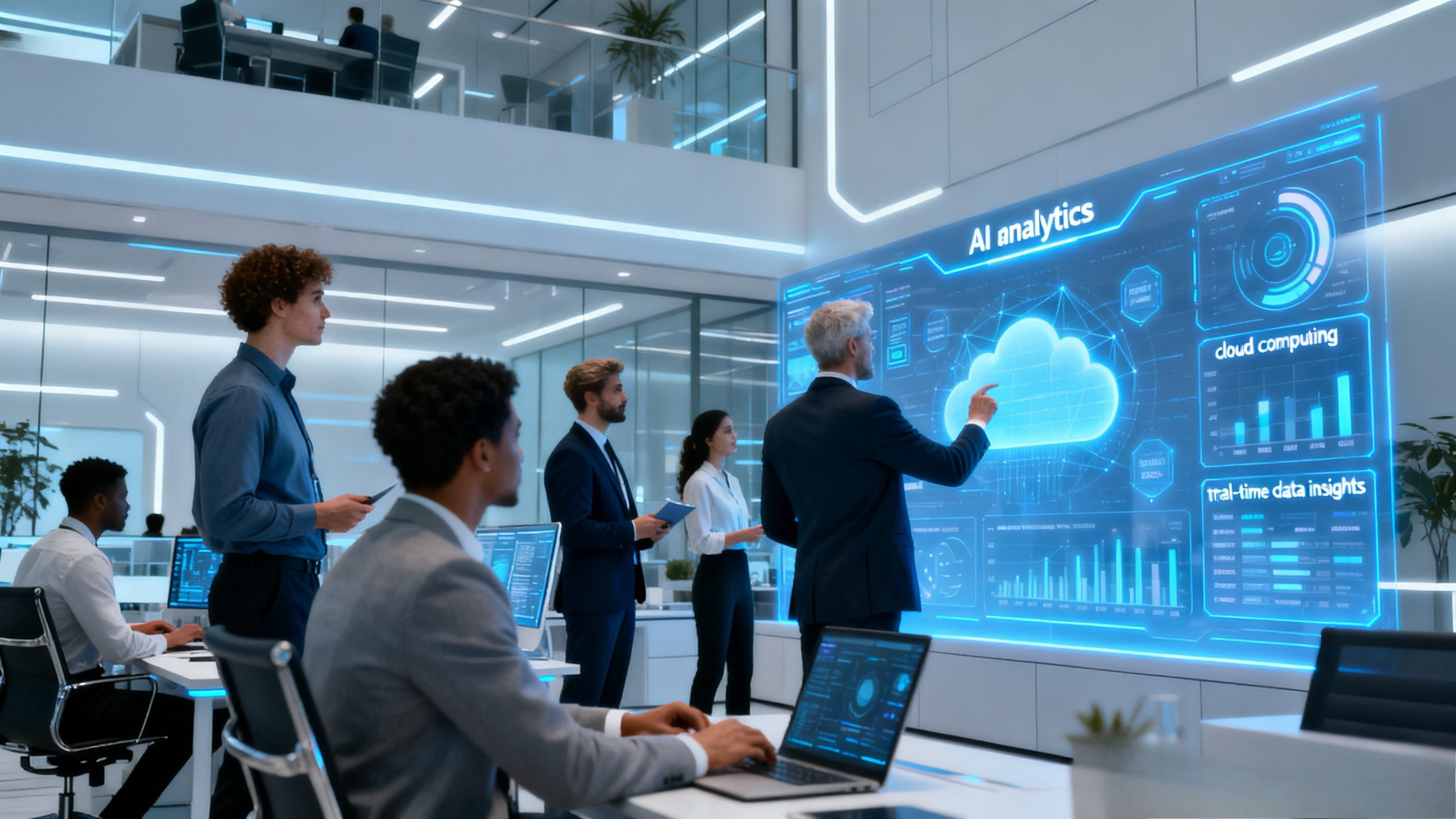Erpoz business platform digital transformation and analytics dashboard