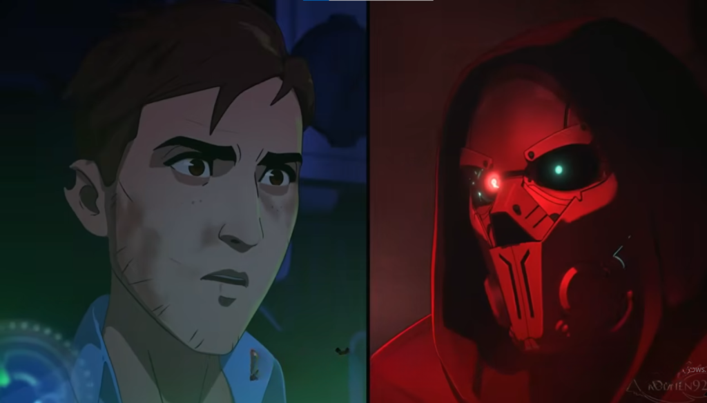 Invisigal ending path showing correct decisions for positive story outcome