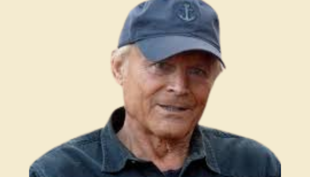 Portrait of actor Terence Hill, famous Italian film star known for western comedy movies and his roles alongside Bud Spencer in classic cinema films