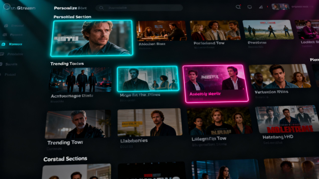 Banflix multi-device streaming on smartphone, laptop, and smart TV
