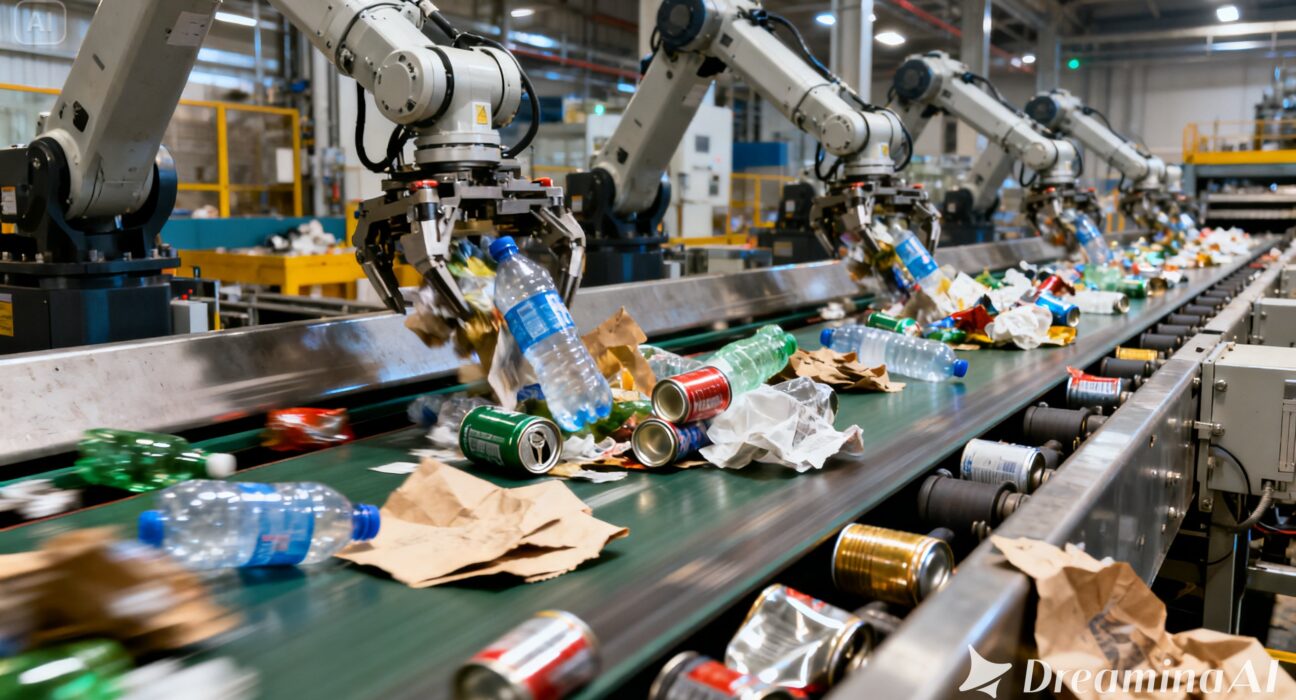 MataRecycler AI waste management system sorting recyclable materials efficiently