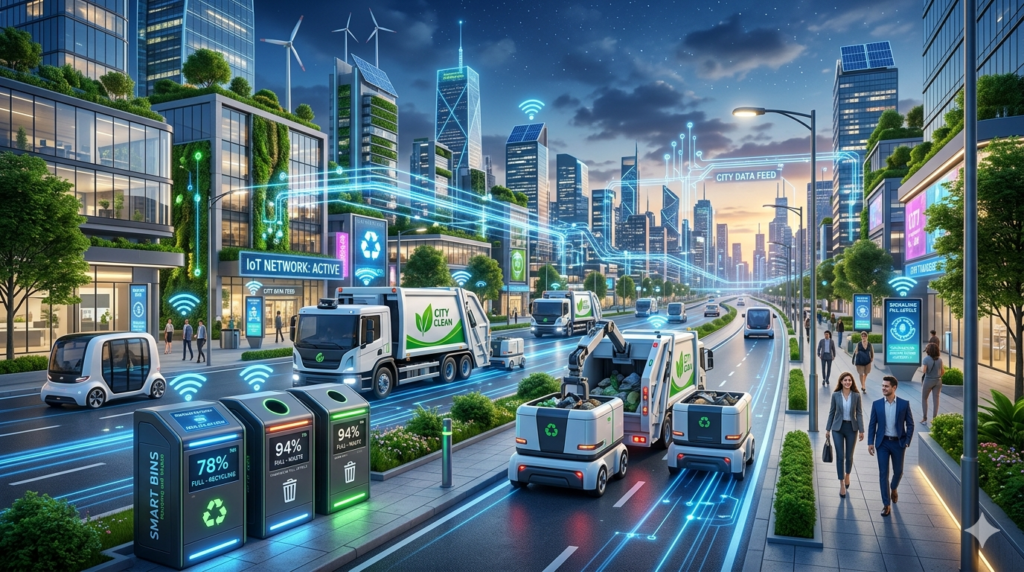 smart recycling technology by MataRecycler using AI and sensors