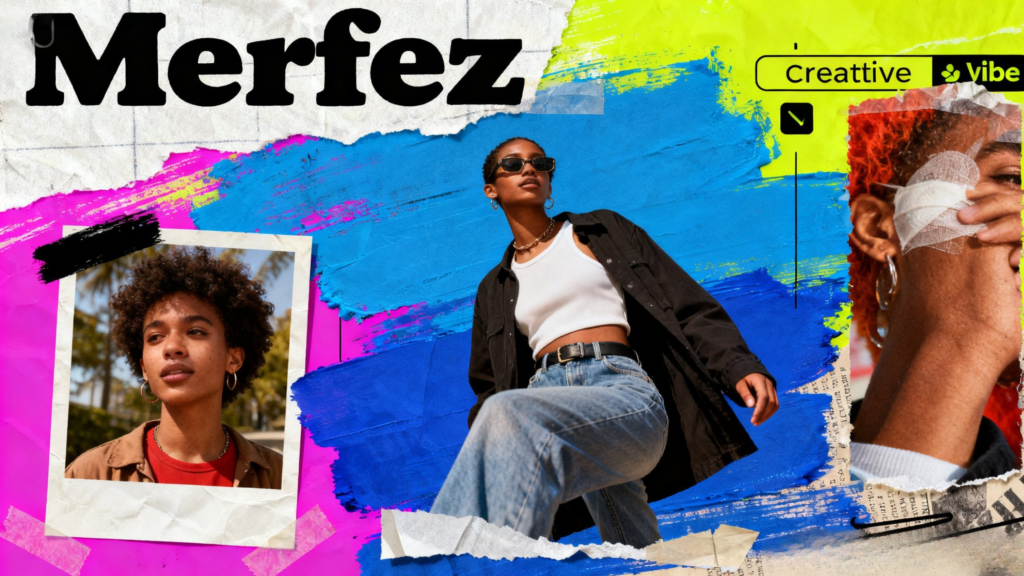 Creative digital artwork representing the modern Merfez trend