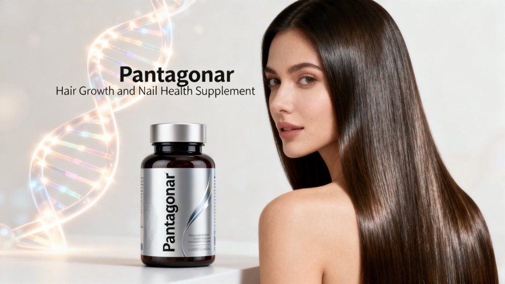 Pantagonar capsules designed to improve hair health and boost metabolism naturally