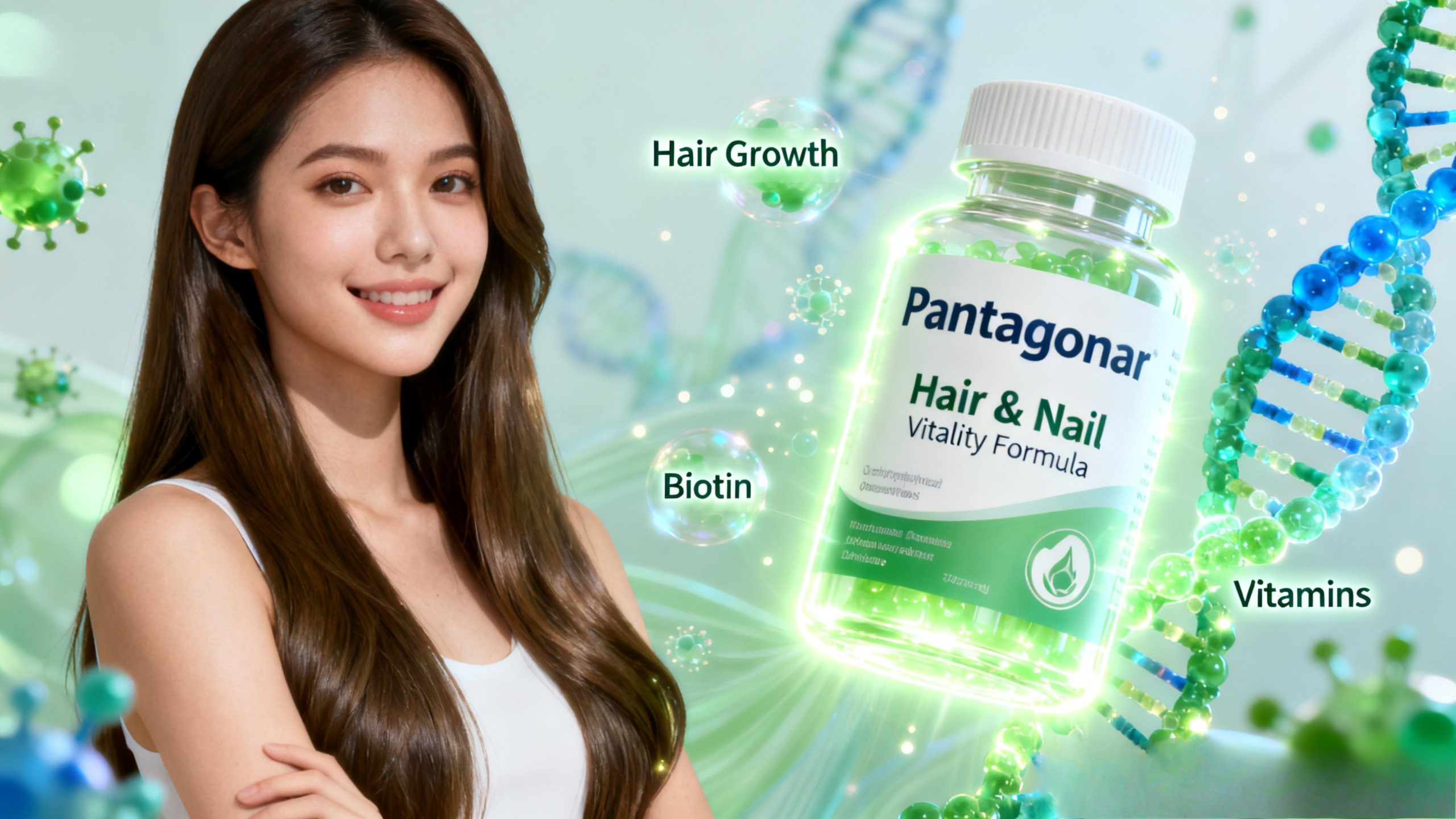 Pantagonar wellness supplement for stronger nails healthy hair and daily nutrition support