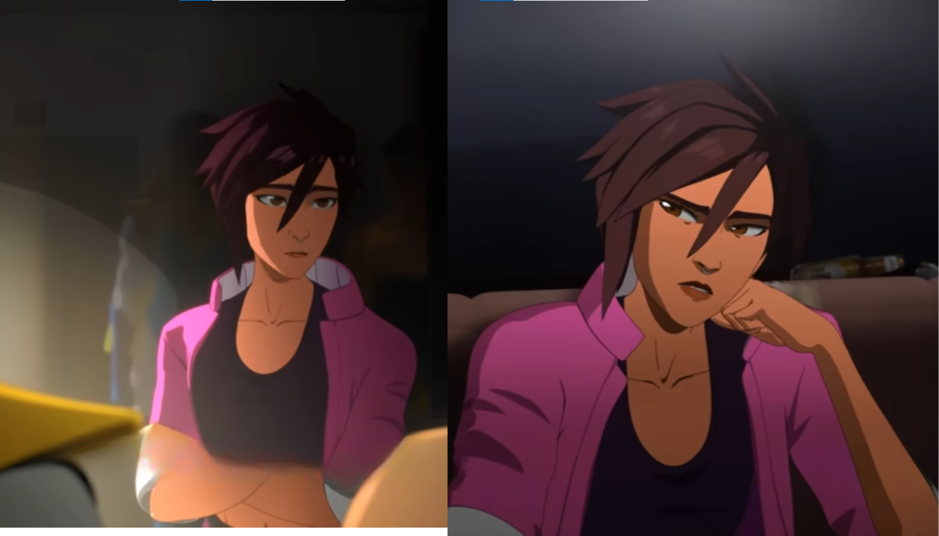 Track Star and Invisigal dynamic character artwork showing speed and stealth abilities