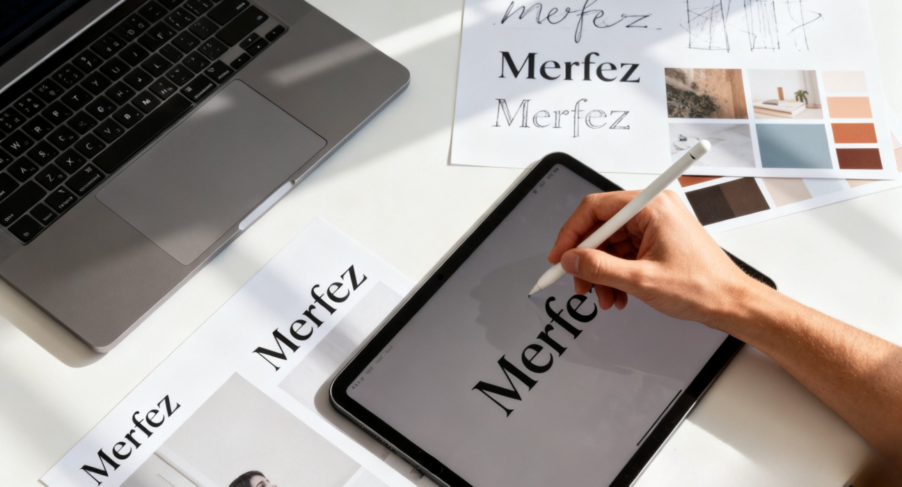 Modern Merfez lifestyle concept with creativity and digital culture