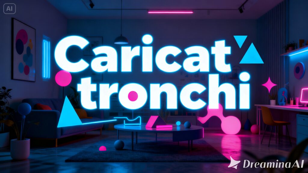 Modern Caricatronchi concept artwork showing experimental digital cartooning style influenced by meme culture and internet creativity.