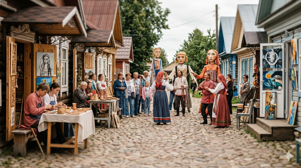 Traditional wooden houses and natural beauty in the hidden destination of Mebalovo