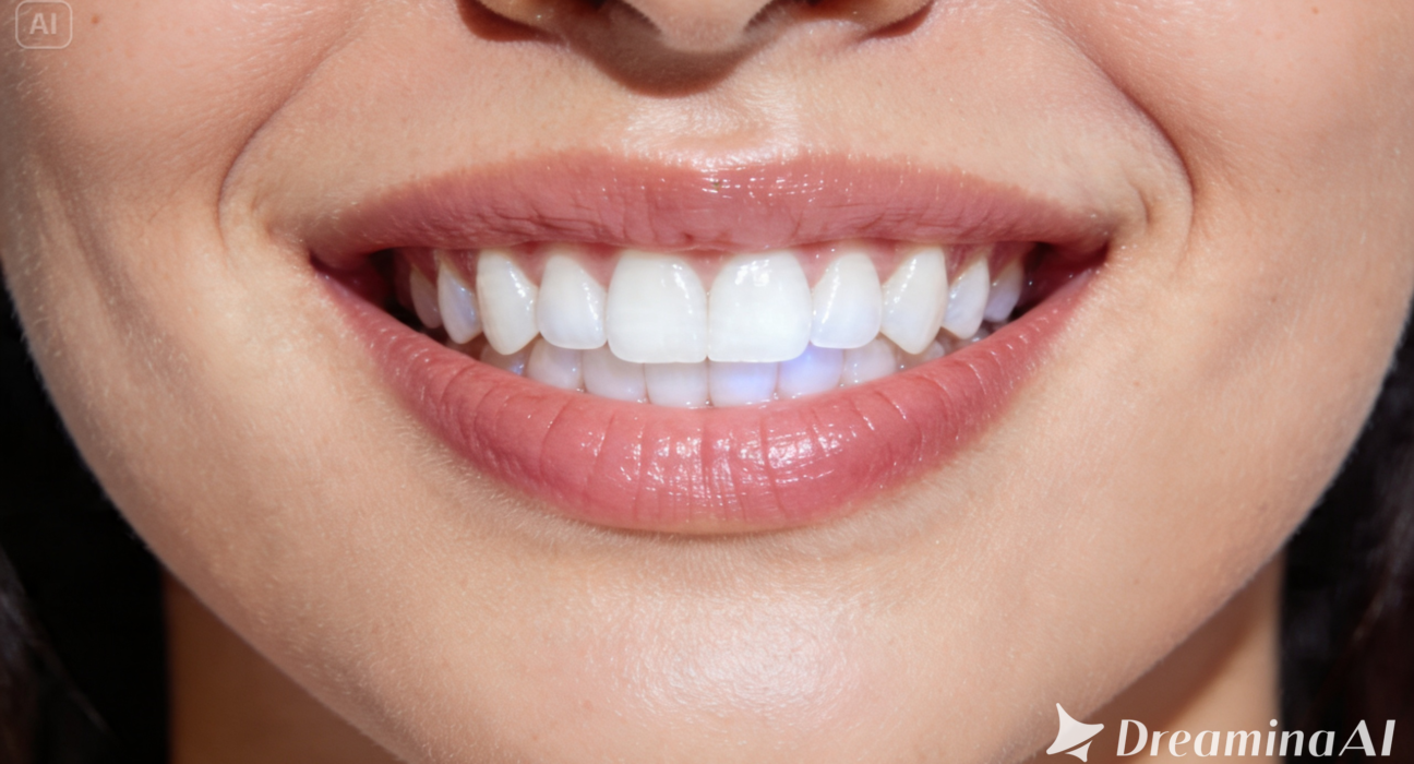 Brasssmile dental care consultation with a dentist discussing oral health and smile improvement