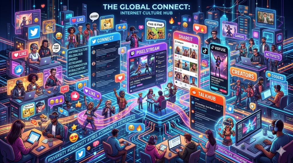 Modern internet community and branding innovation connected to Cabrando trend visualization