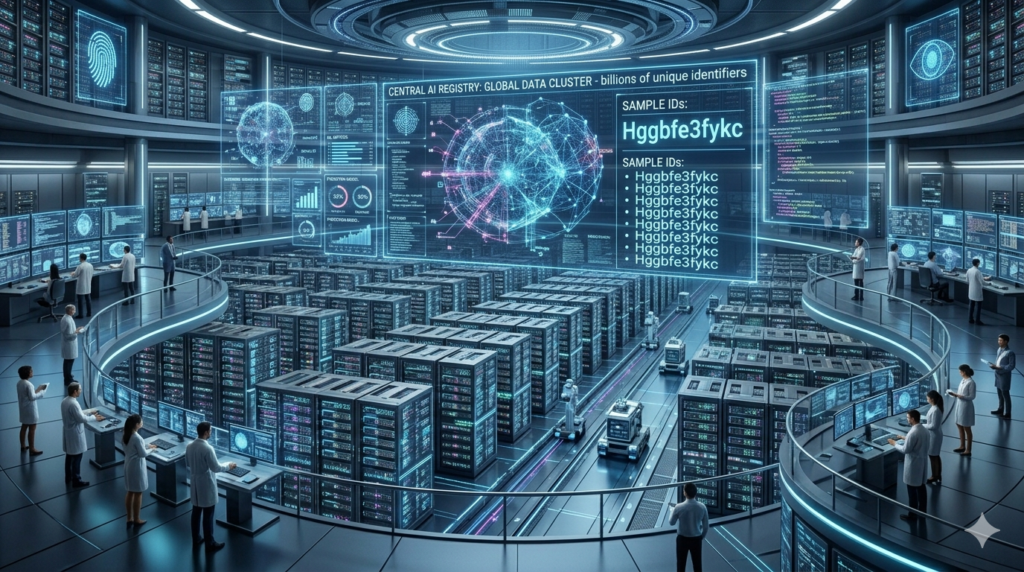 Modern digital ecosystem showing Hggbfe3fykc identifier integrated with artificial intelligence, automation, and cybersecurity networks
