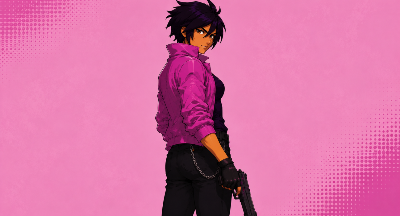 Invisagal animated character