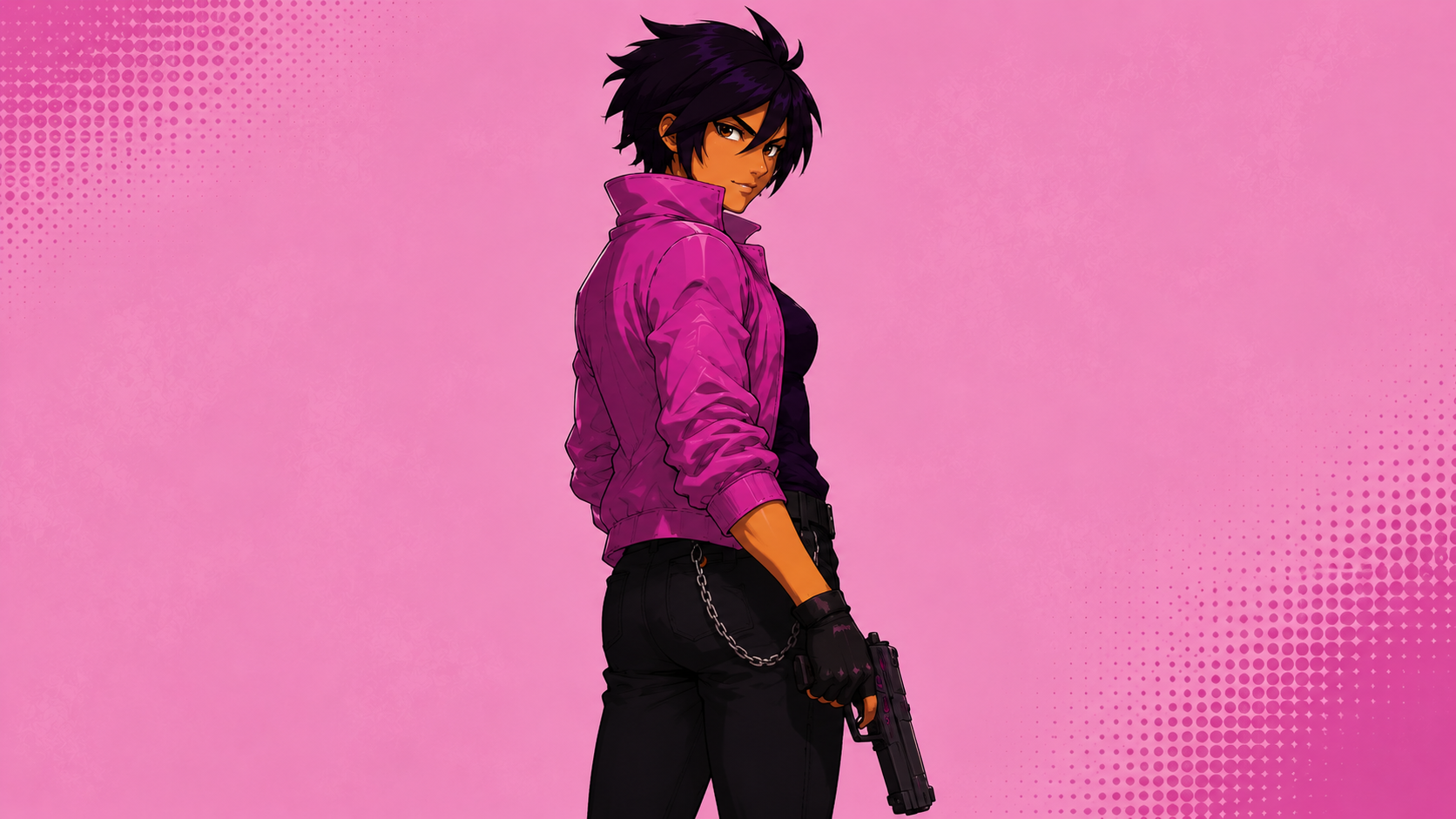 Invisagal animated character