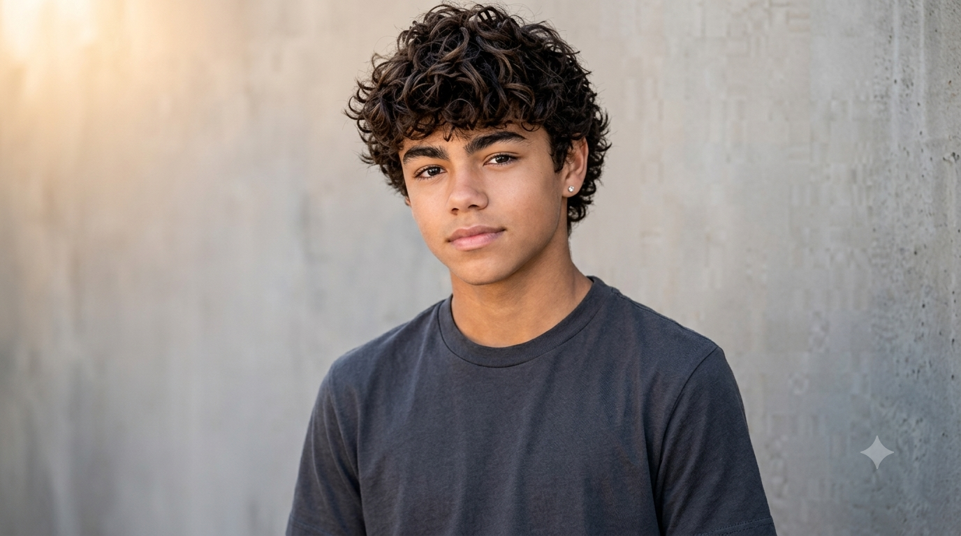 Malachi Barton smiling at a public event, showcasing the young Disney actor known for his television and film performances.