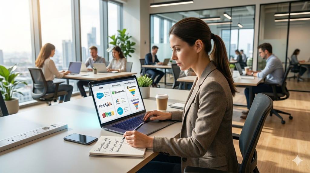 Modern digital platform showcasing Troozer software recommendations, vendor comparisons, and business technology analytics.