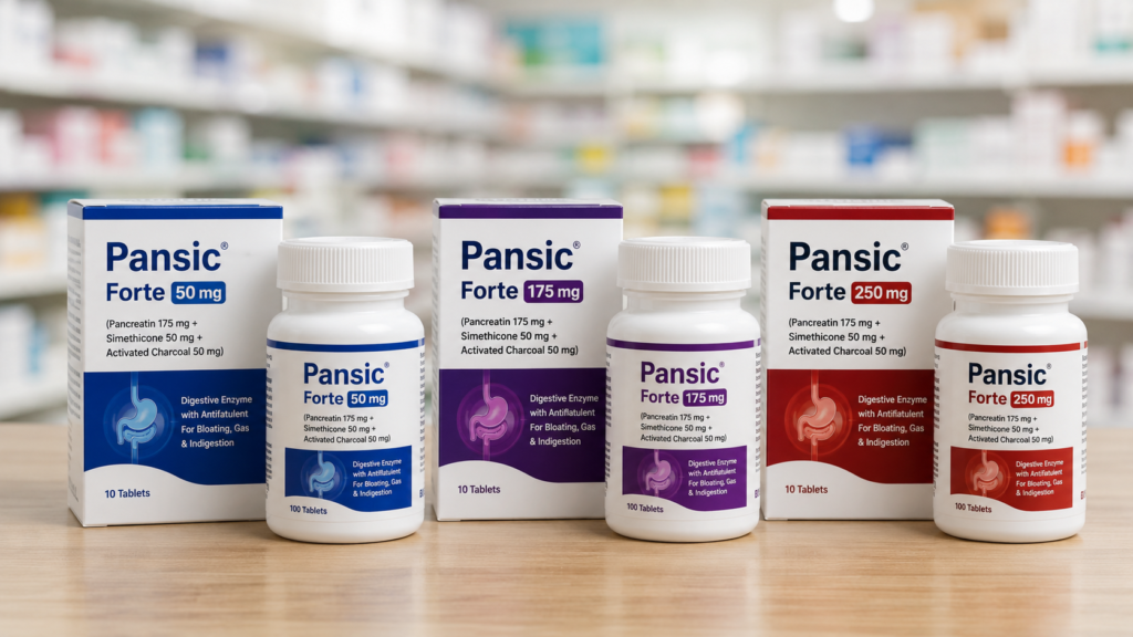 Pansic Forte prescription digestive tablet