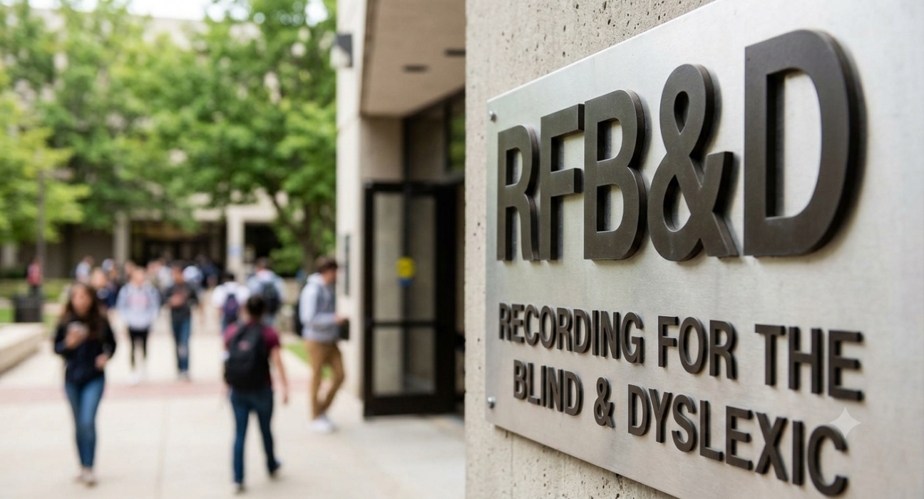 RFB&D logo for accessible reading services