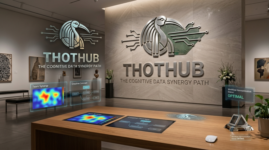 ThotHub digital workflow tool with team collaboration interface