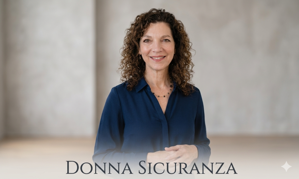 Donna Sicuranza smiling in a professional headshot.