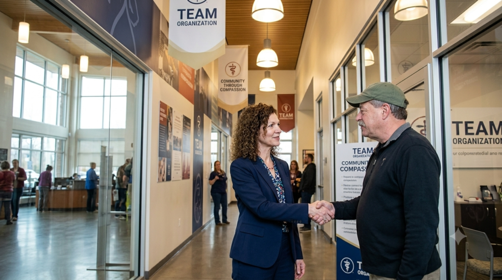 Donna Sicuranza partners with volunteers and community organizations