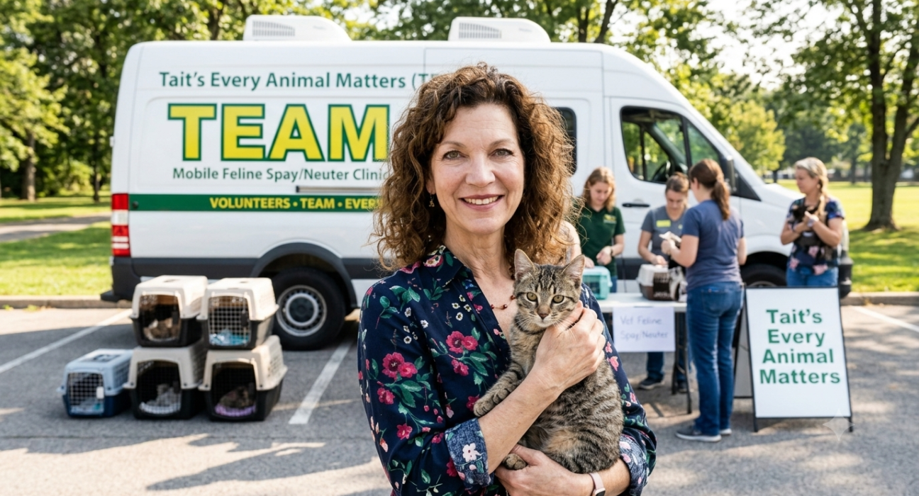 Portrait of Donna Sicuranza at a nonprofit organization