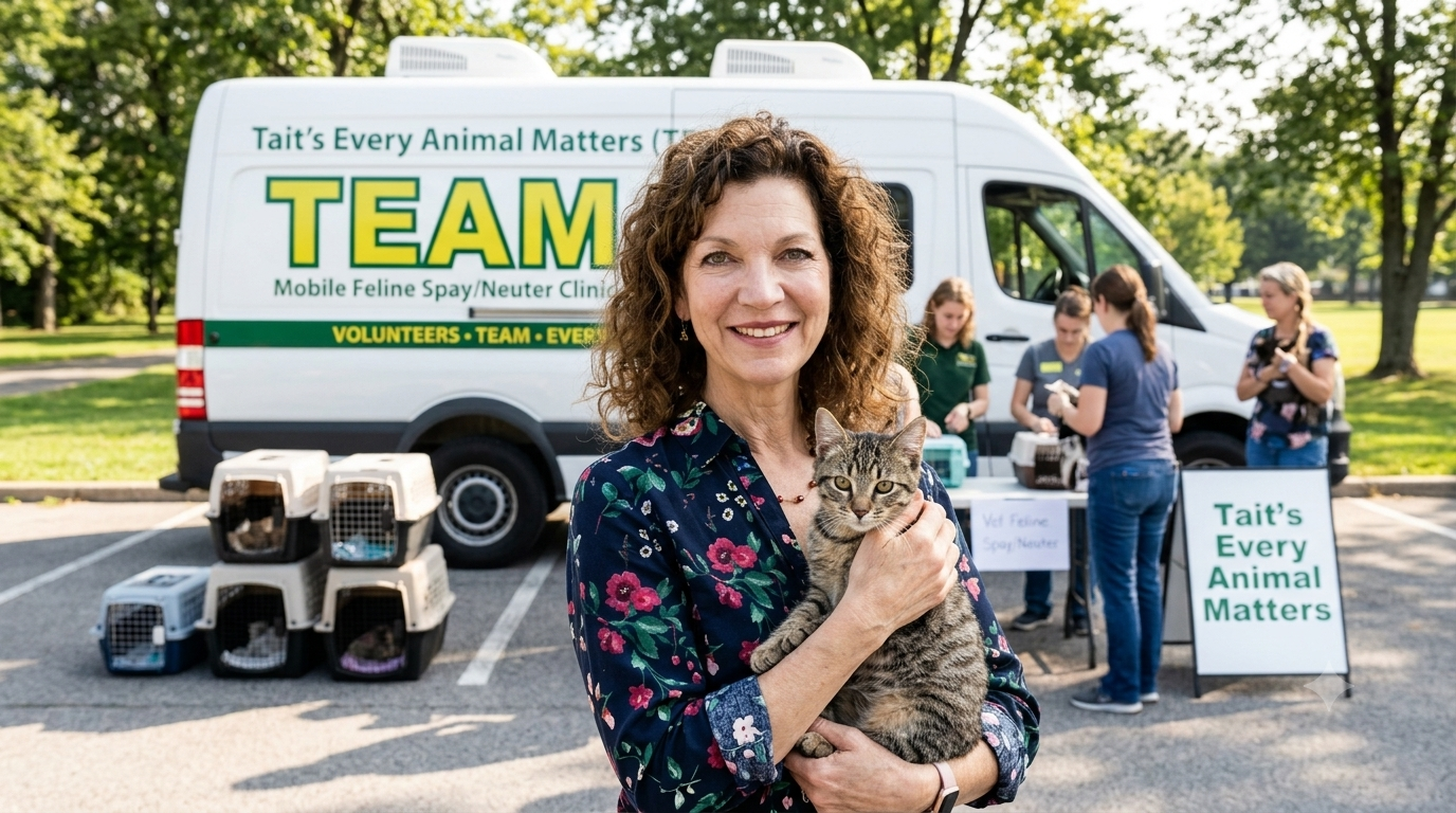 Portrait of Donna Sicuranza at a nonprofit organization