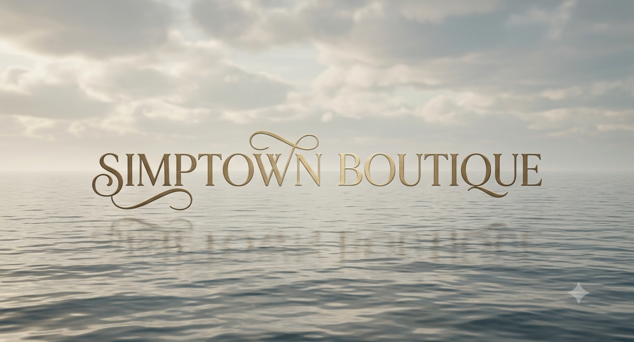 Simptown Boutique modern script typeface for branding
