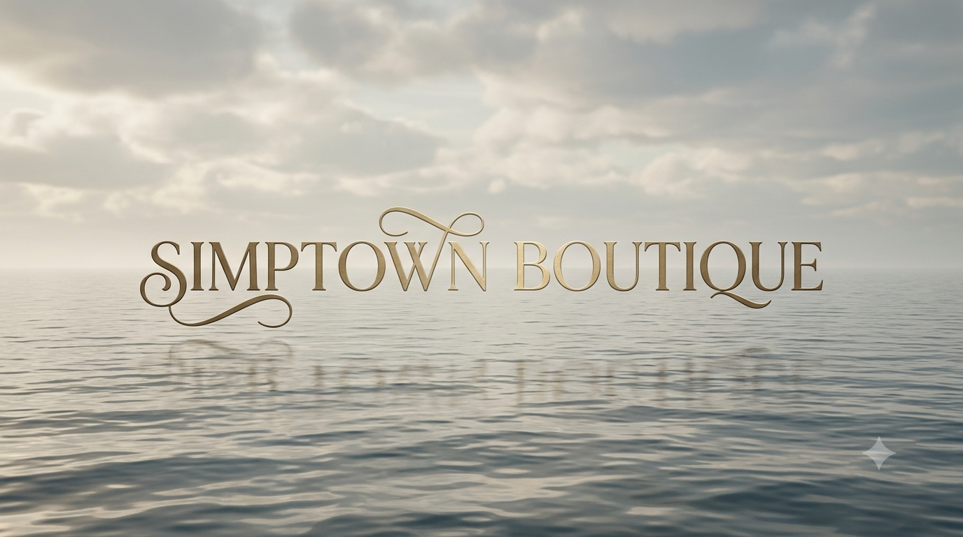 Simptown Boutique modern script typeface for branding