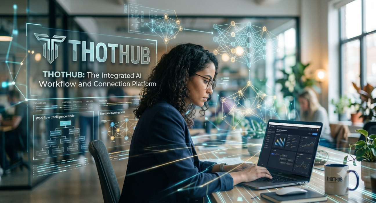 ThotHub workflow dashboard for task and project management