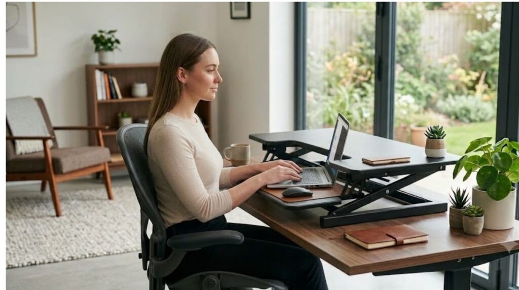 What Is a Riser Desk? Ergonomic home workspace