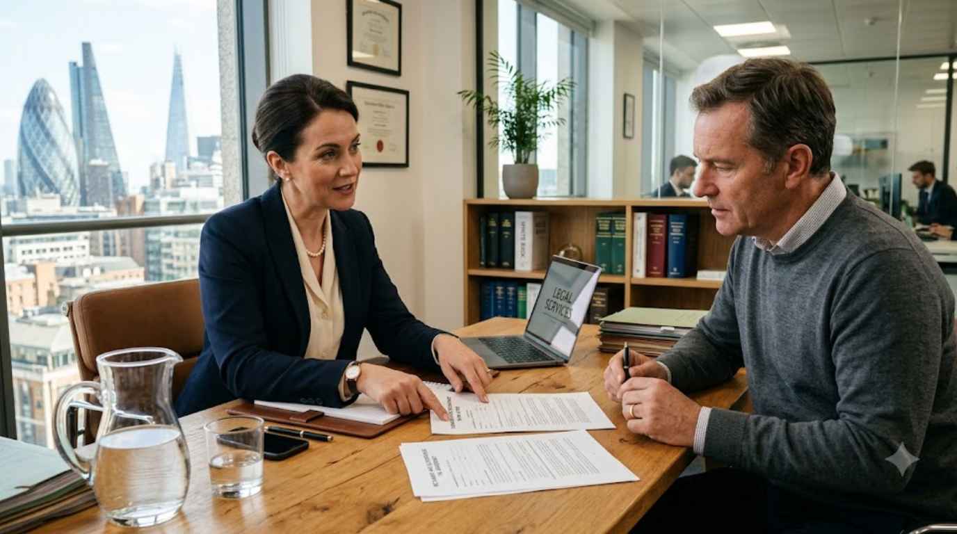 Conditional fee arrangement legal agreement options.