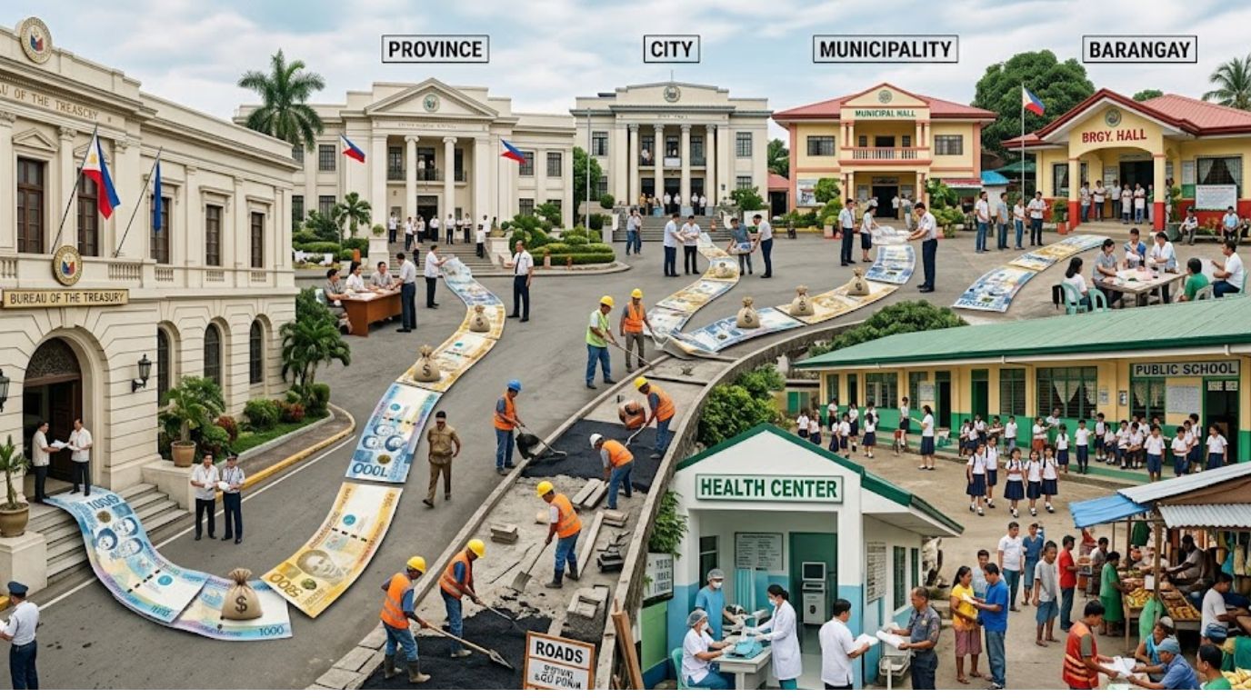 Internal Revenue Allotment funding for Philippine LGUs