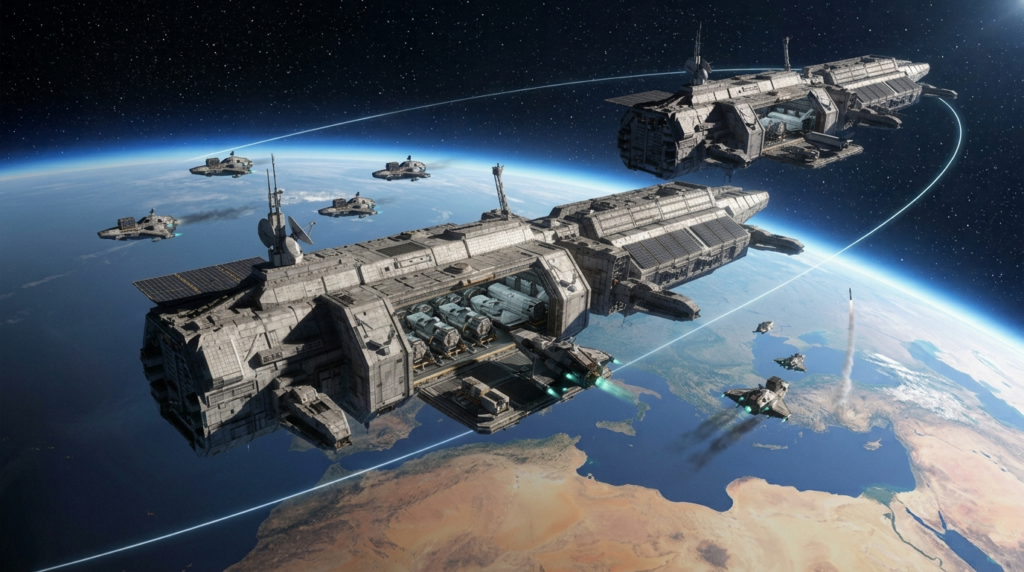 Orbital carries concept supporting space-based missile defense
P